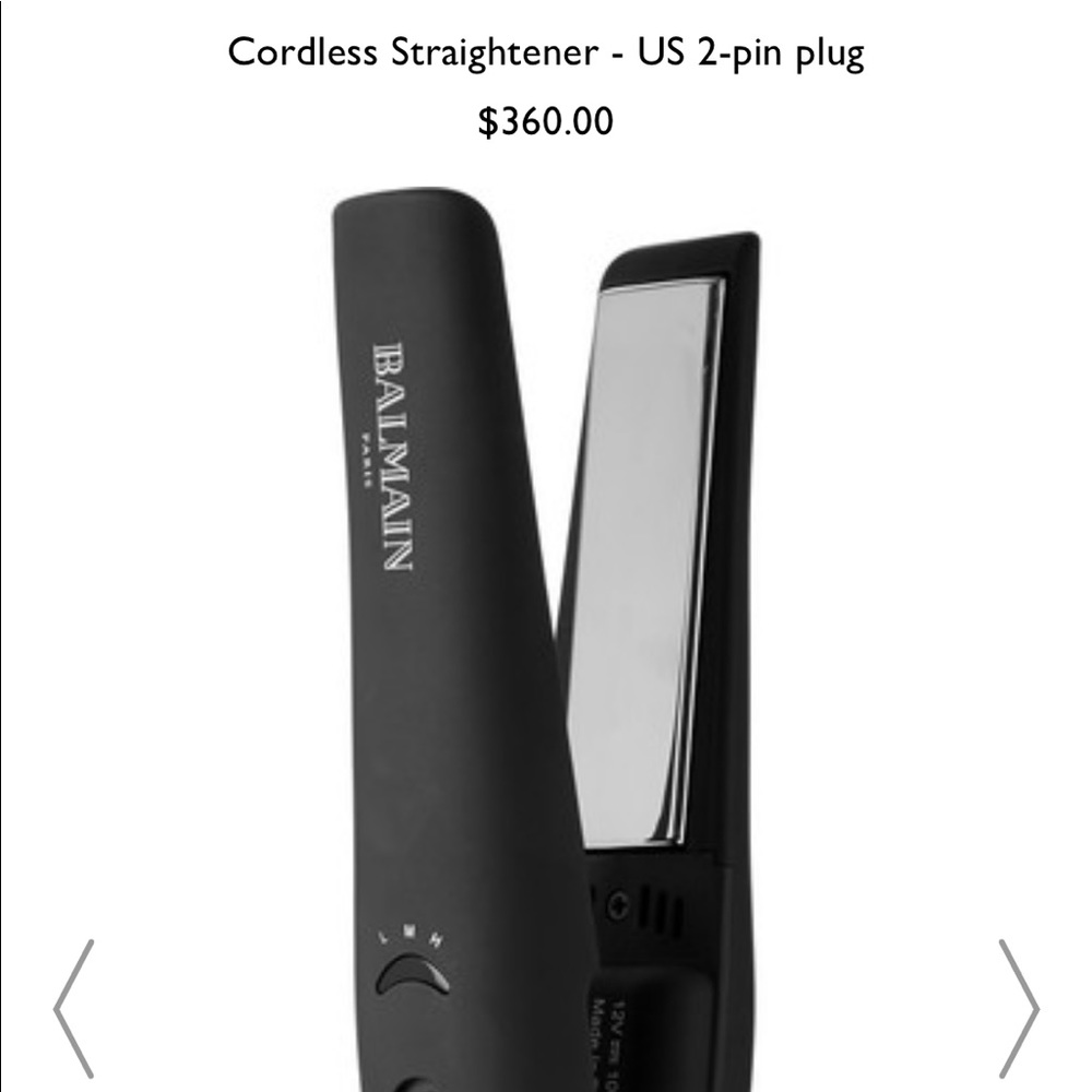 Balmain cordless straightener